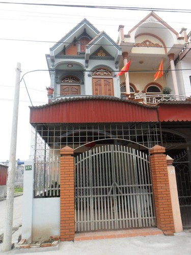 Ngôi nhà của ông Hiền, Chủ tịch UBND huyện Tiên Lãng đóng kín cửa